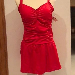 One Piece Skort Bathing Suit